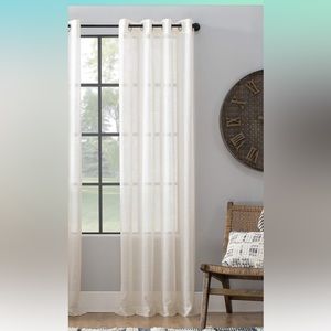 NWOT Archaeo Slub Grommet Top Curtain,